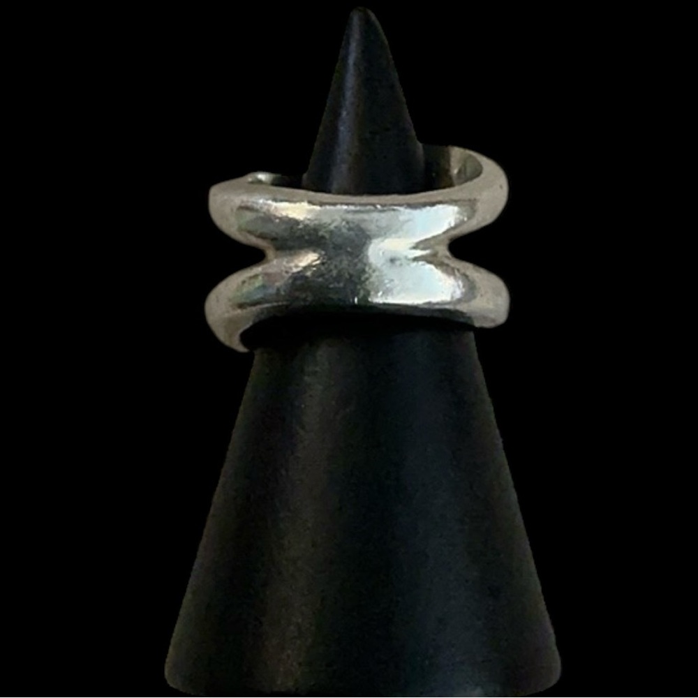 Vintage Sterling Silver Ring Solid Ss Signed Taxc… - image 5